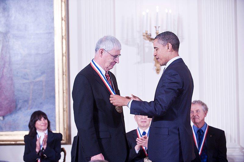 Peter Stang and President Barack Obama