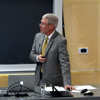 Don Reese speaking at the Department Awards Ceremony