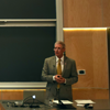 Don Reese speaking at the Department Awards Ceremony