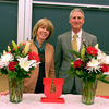 Cynthia Burrows and Don Reese after the Awards Ceremony